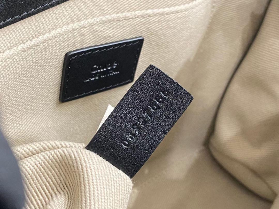 Black CW small tote bag