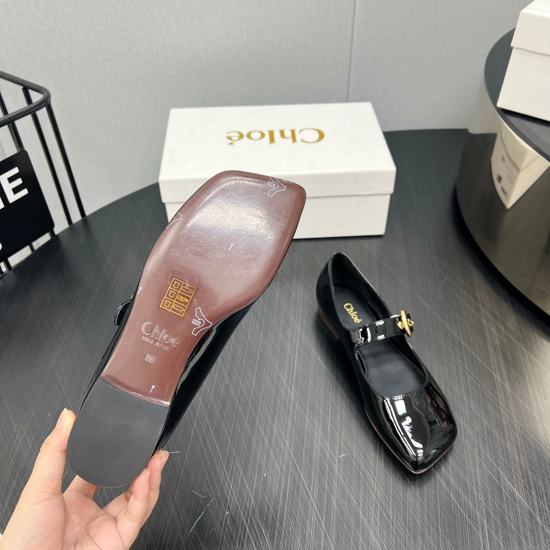 Black Polly Ballerina