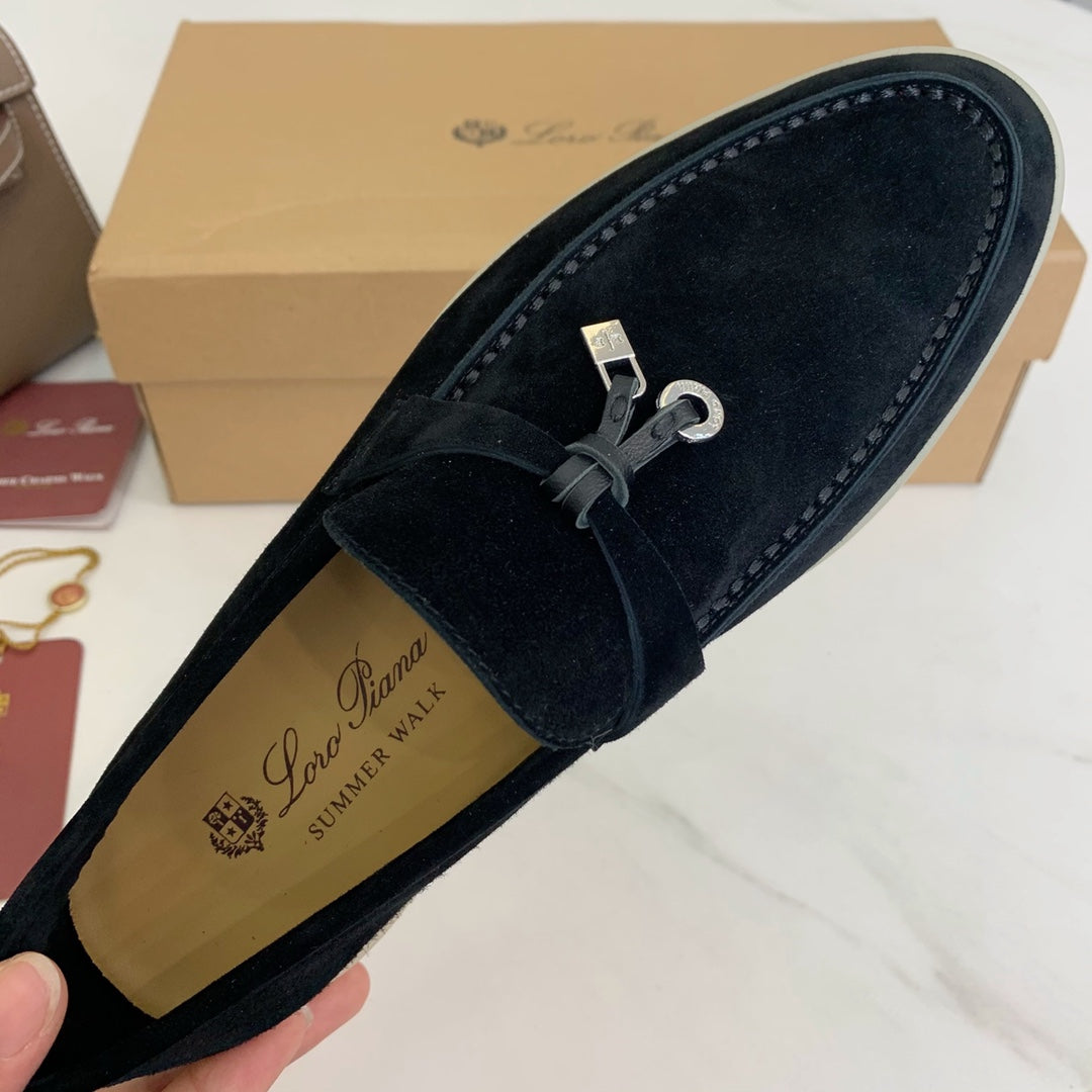 Black sandstone summer charms walk moccasin