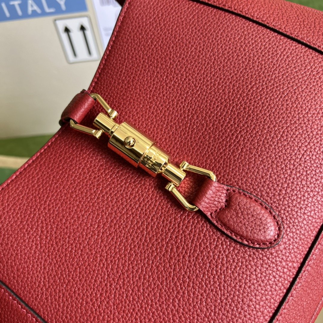 Red GJ 1961 small natural grain bag