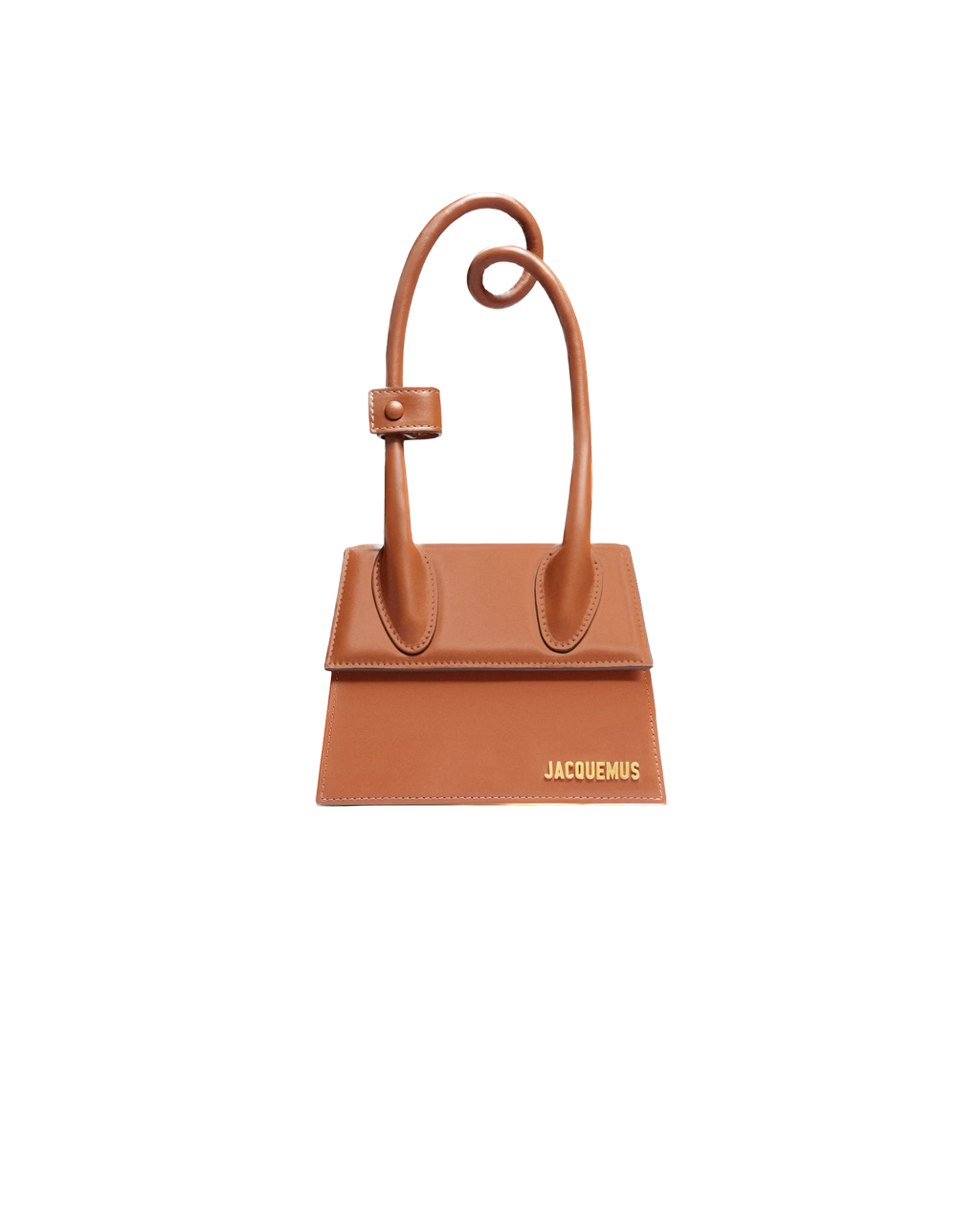 Light Brown LC Noeud Coiled Handbag