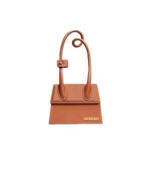 Light Brown LC Noeud Coiled Handbag