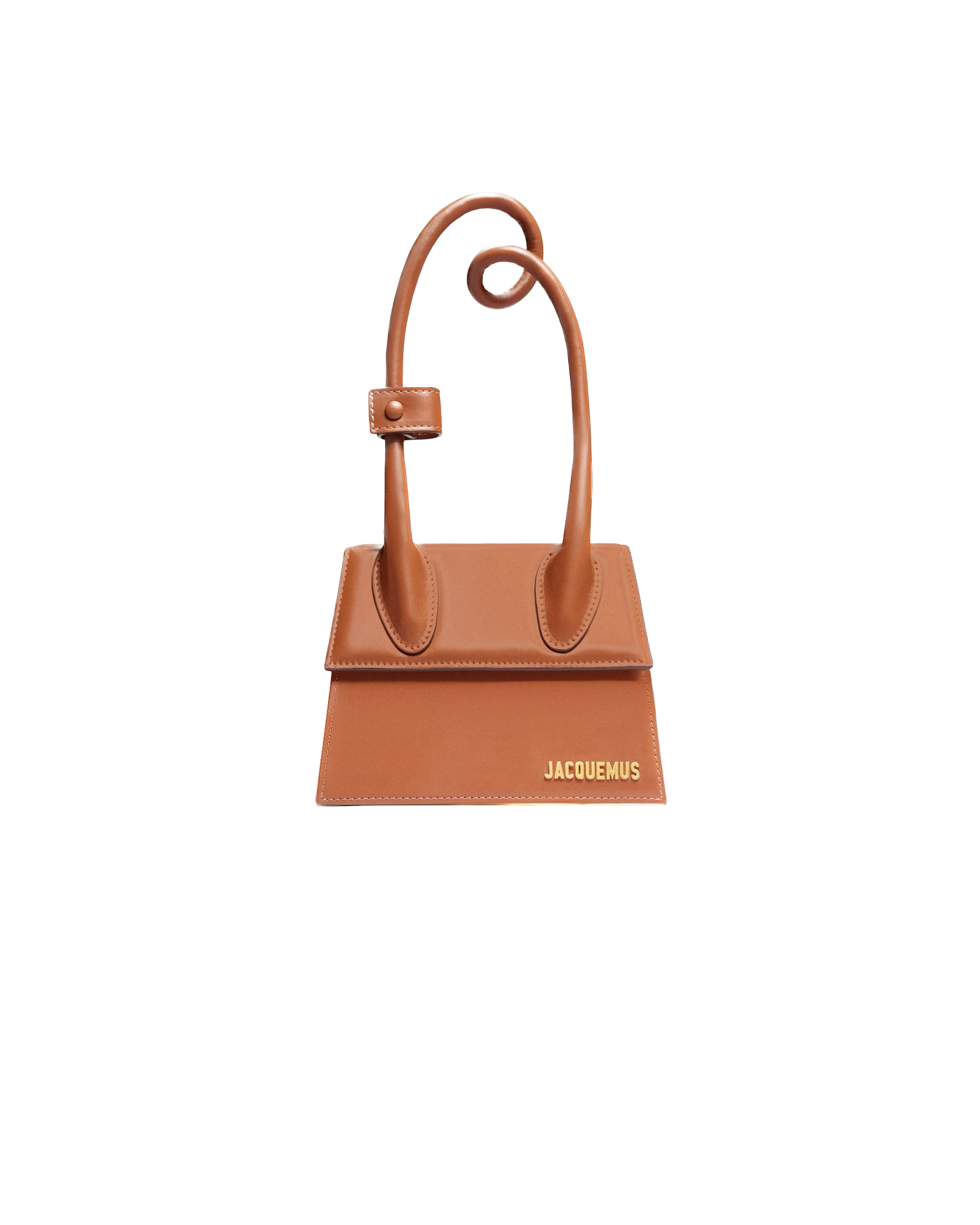 Light Brown LC Noeud Coiled Handbag
