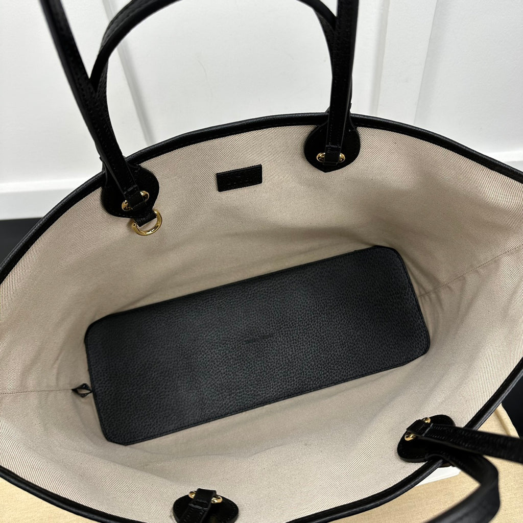 Black GO Medium Tote Bag
