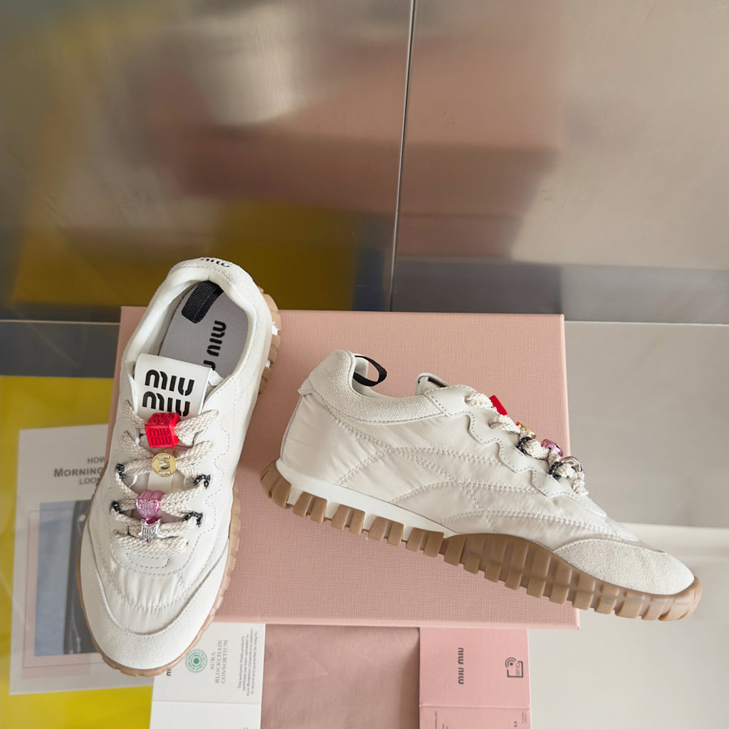 Ivory Tyre Sneakers