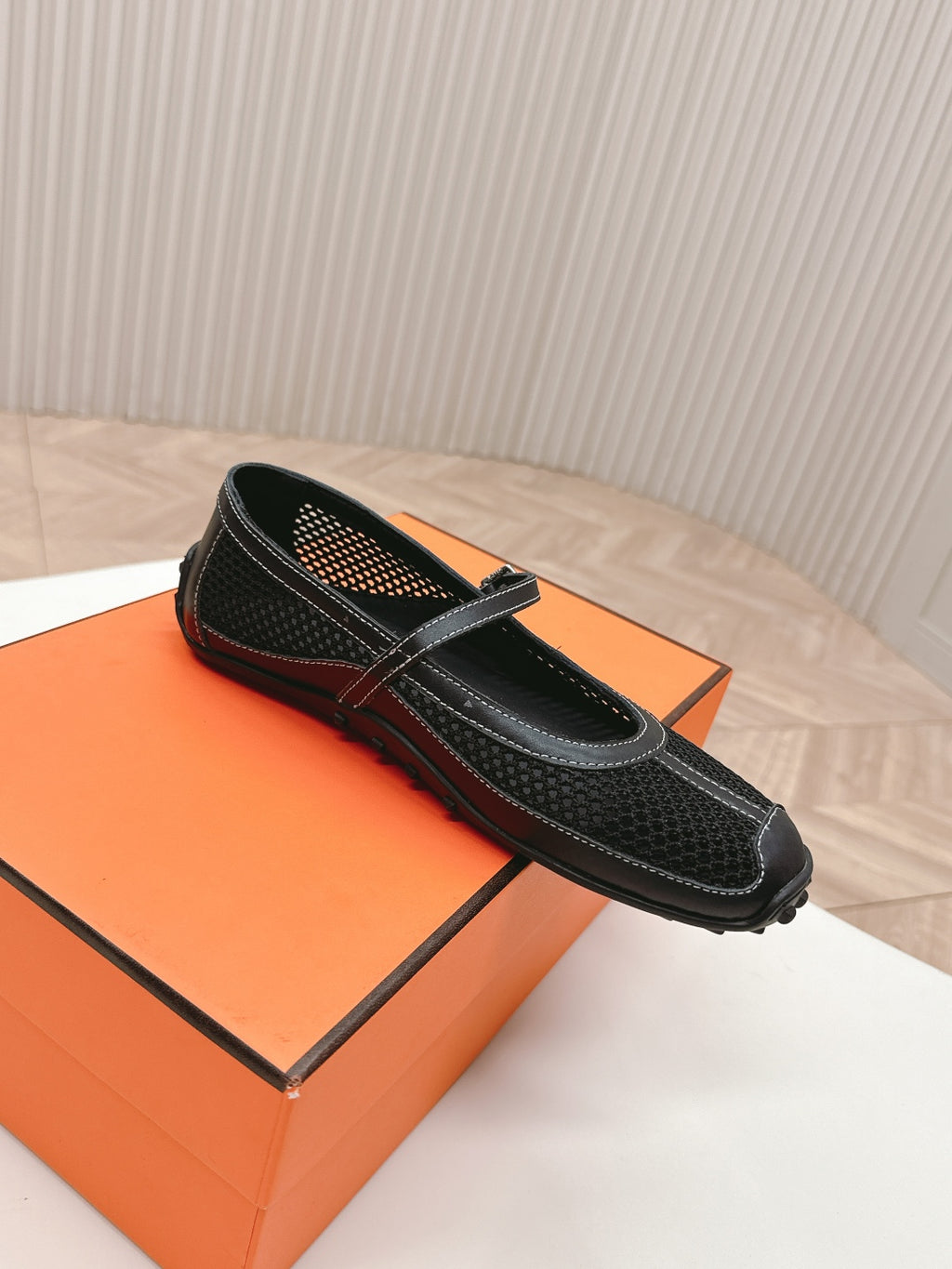 Black Kichu Ballet Flat