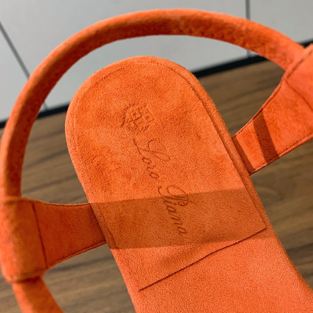 Orange Mindil Sandal