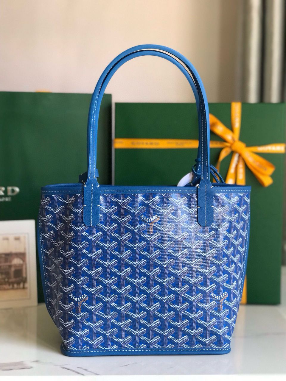 Sky Blue Anjou Mini Bag