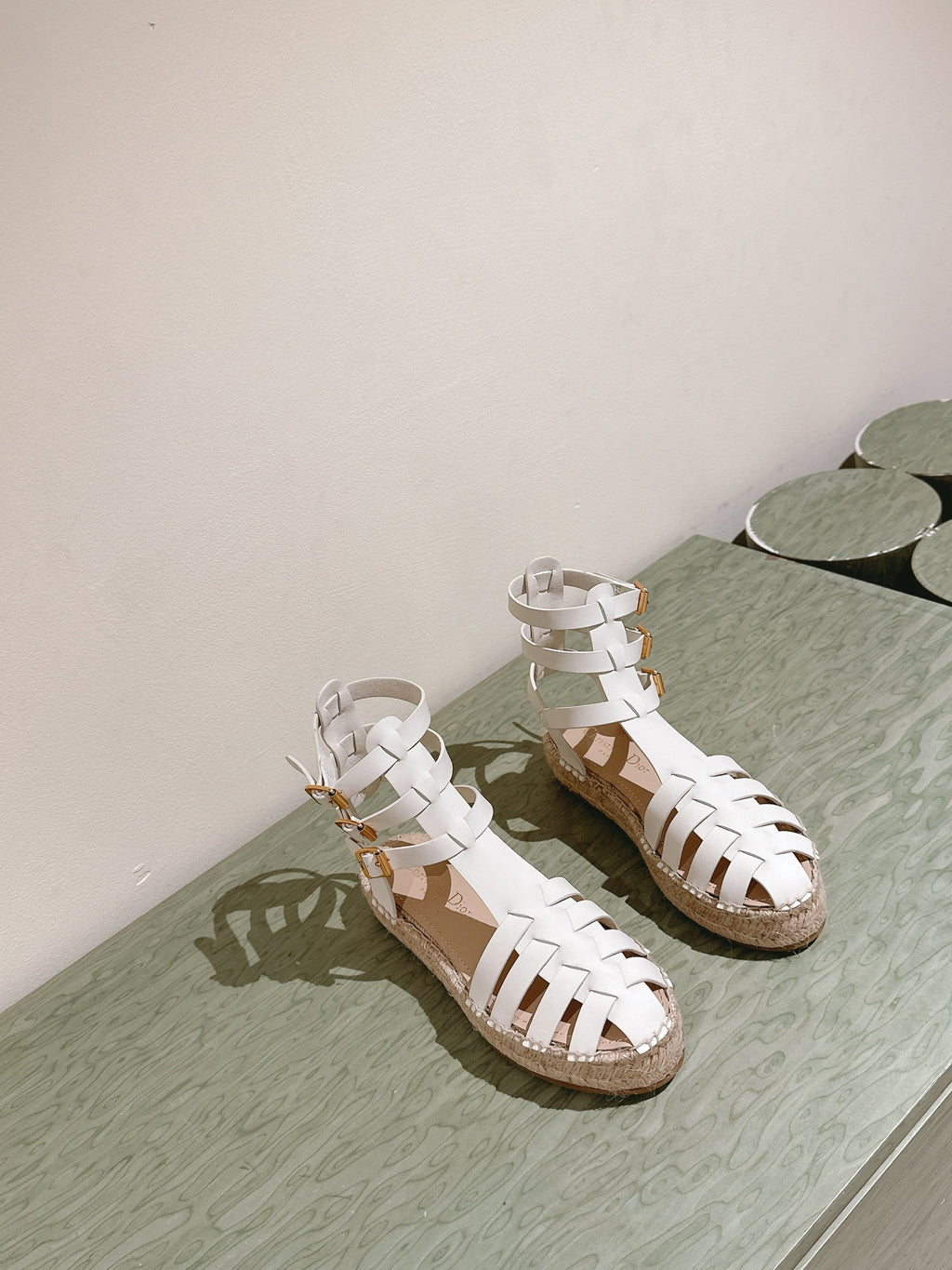 White DD Marine Sandal