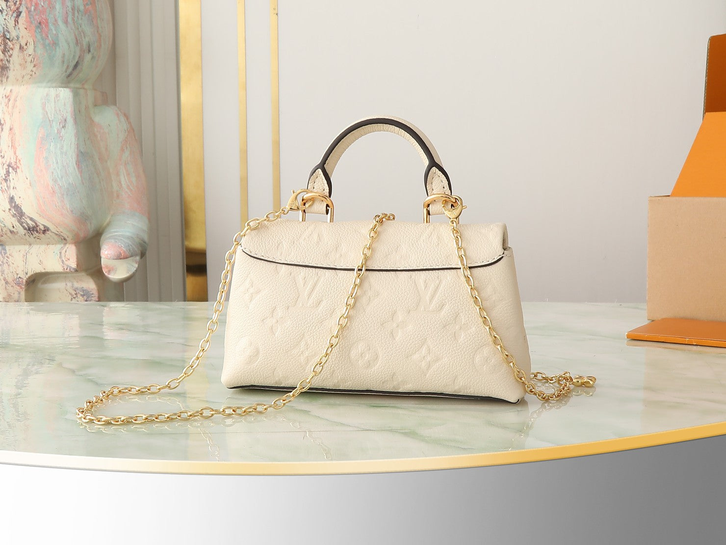 Cream Nano LM Bag