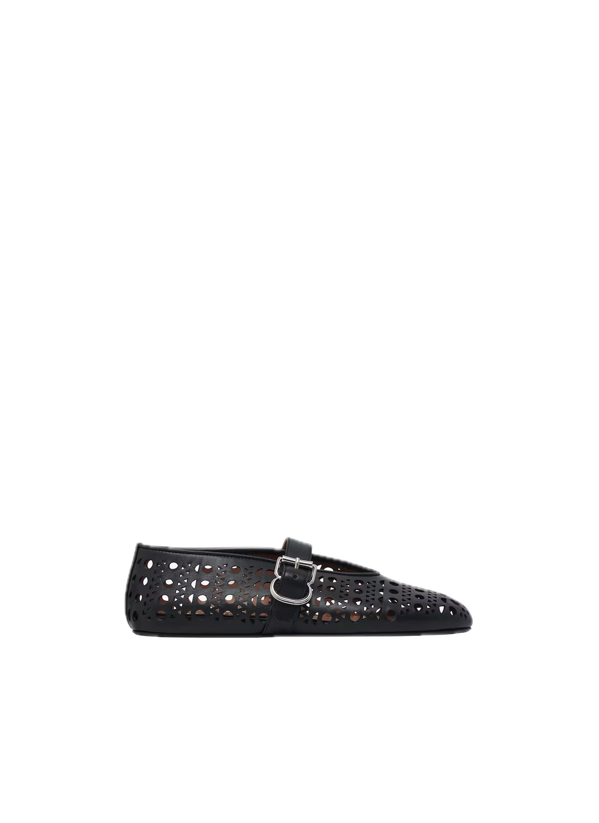 Black AV Ballet Flats
