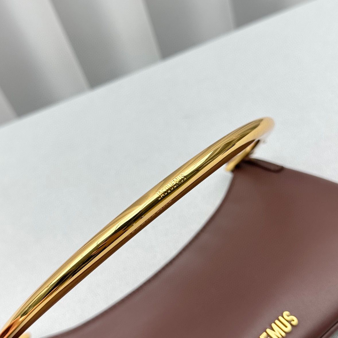 Dark Brown LB Carabiner Strap Shoulder Bag