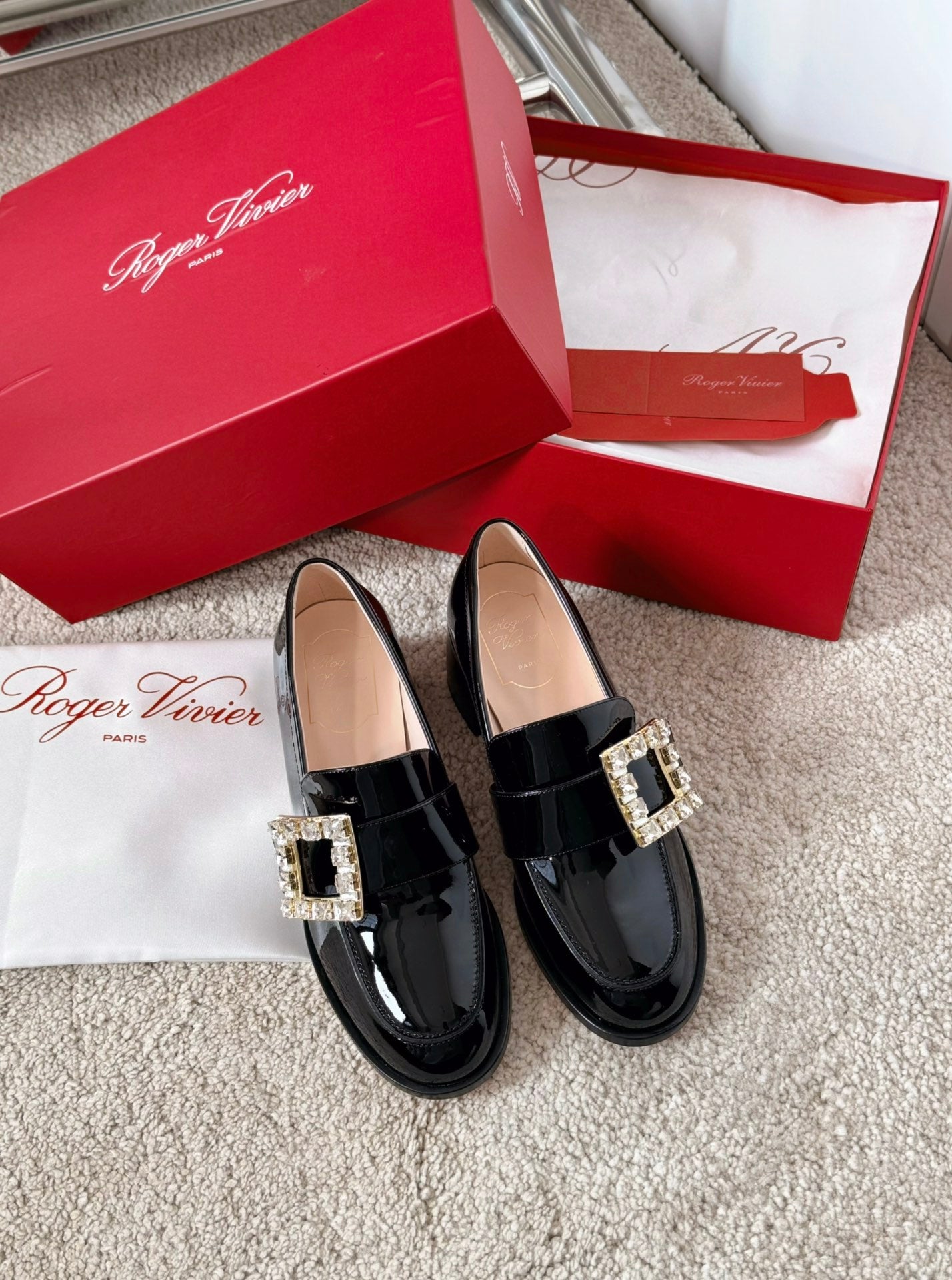 Black Rangers Loafers