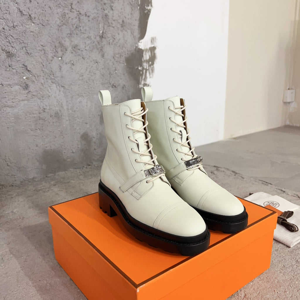 Beige Glaise Funk Ankle Boot