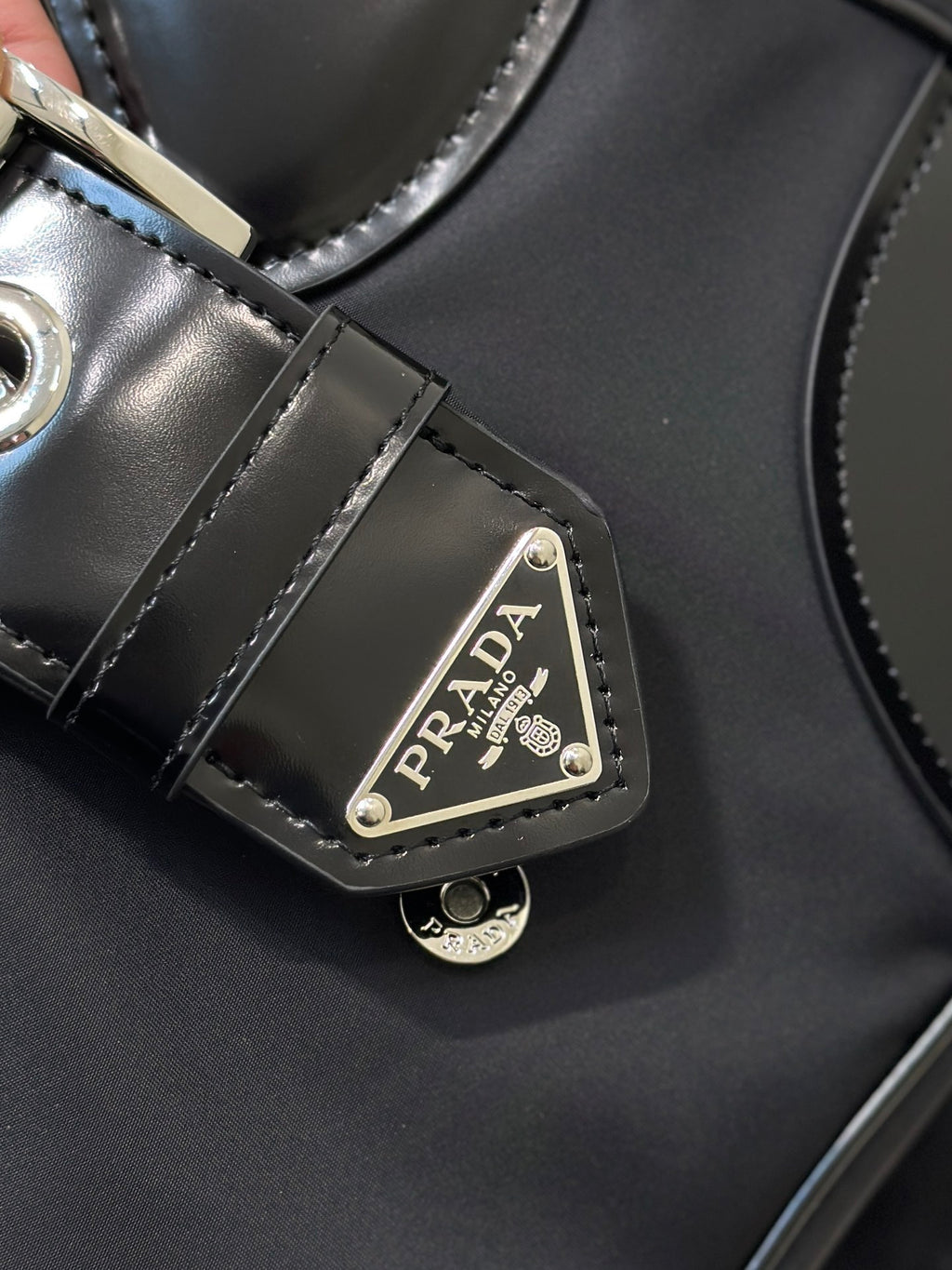 Black PM Re-Nylon Bag