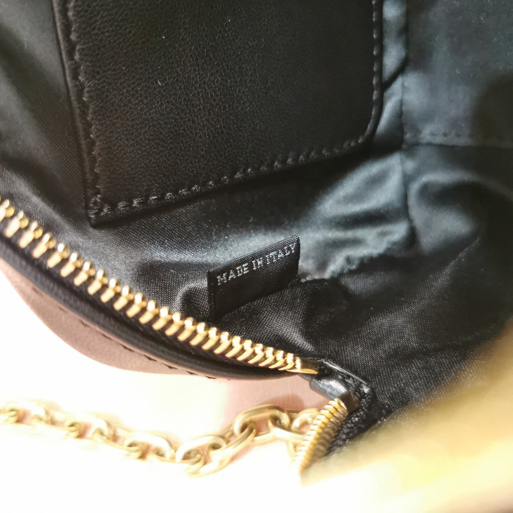 Black AM Leather Mini-Bag