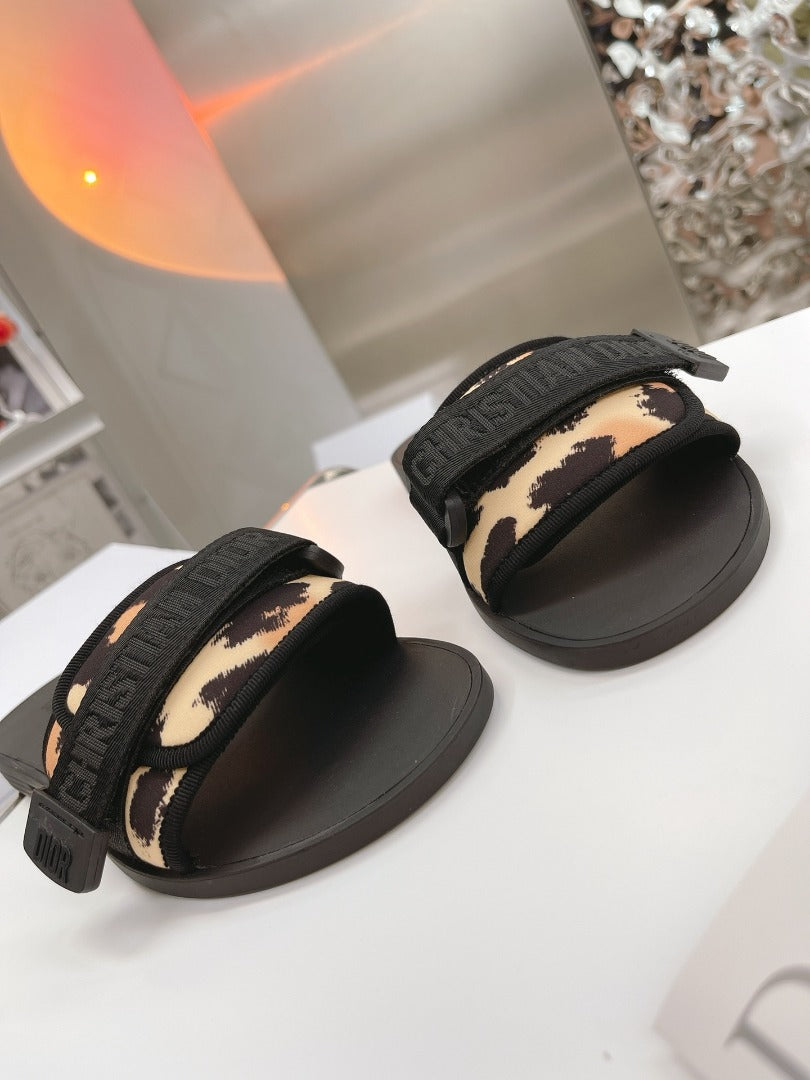 Beige multicolor DE slide