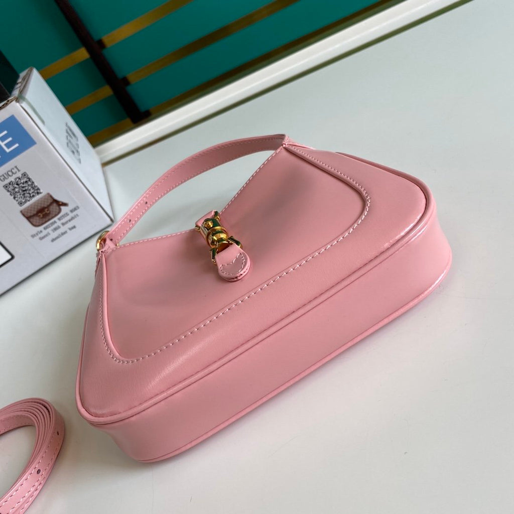 Light pink GJ 1961 mini shoulder bag