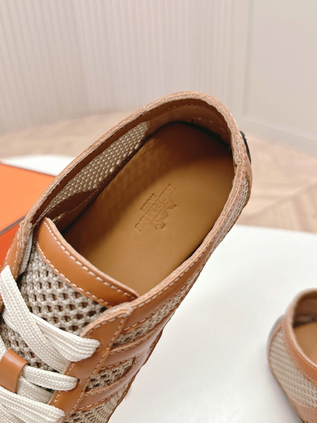 Beige Lin/Naturel Kiga Sneaker