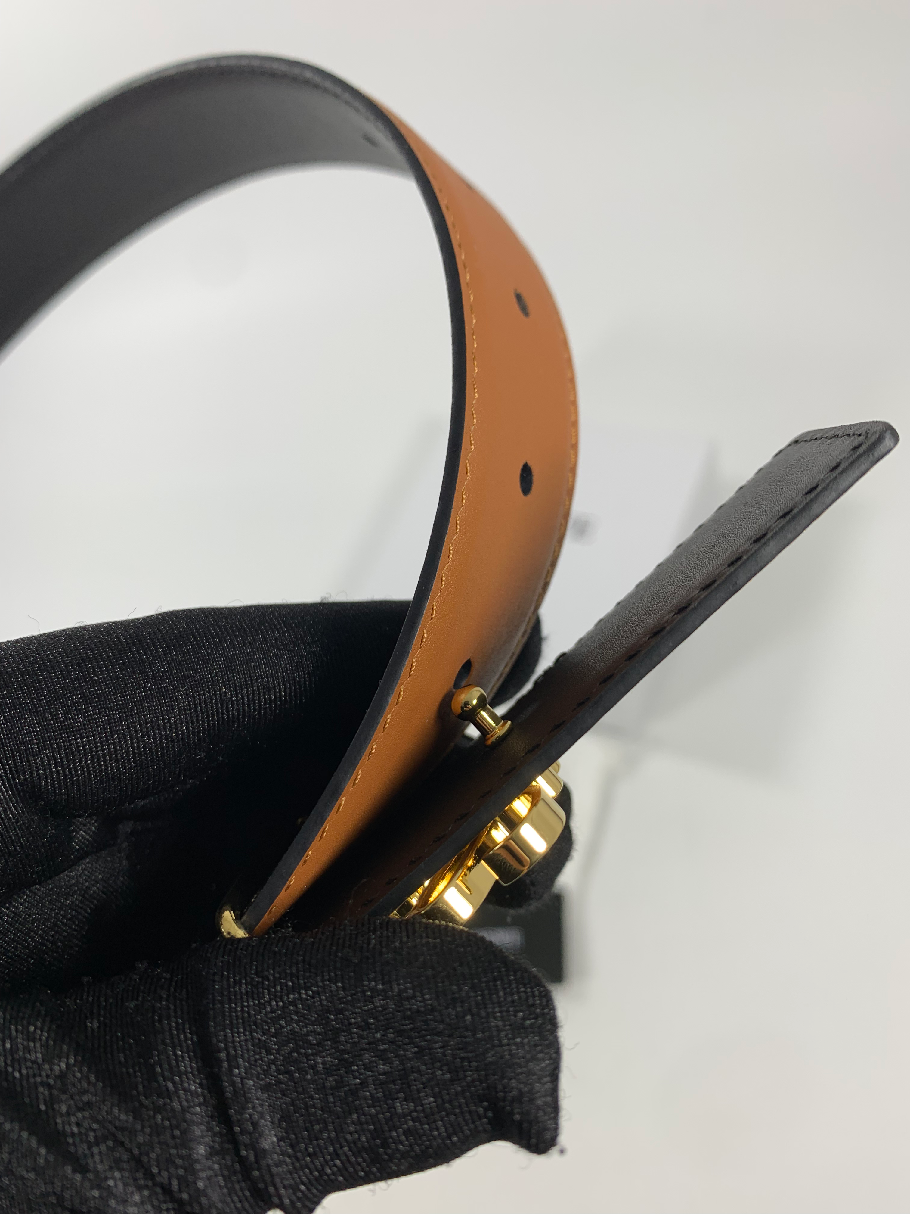 Brown Buckle Leather Belt