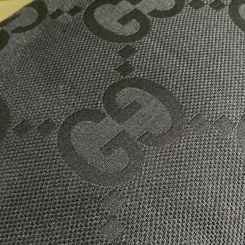 Black JG Medium Messenger Bag