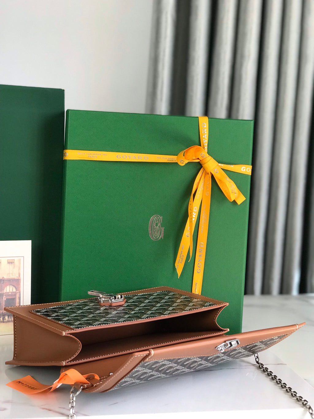 Black & Tan Duchesse Marie-Caroline Bag