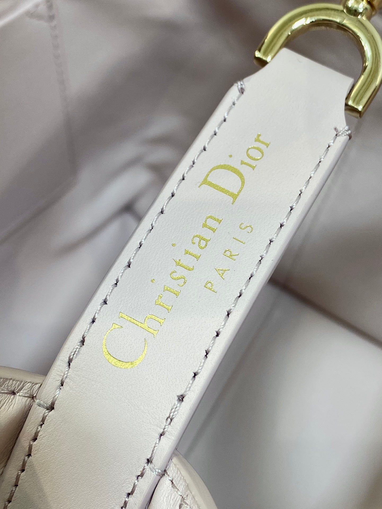 Pale Pink Small Toujours Vertical Tote Bag