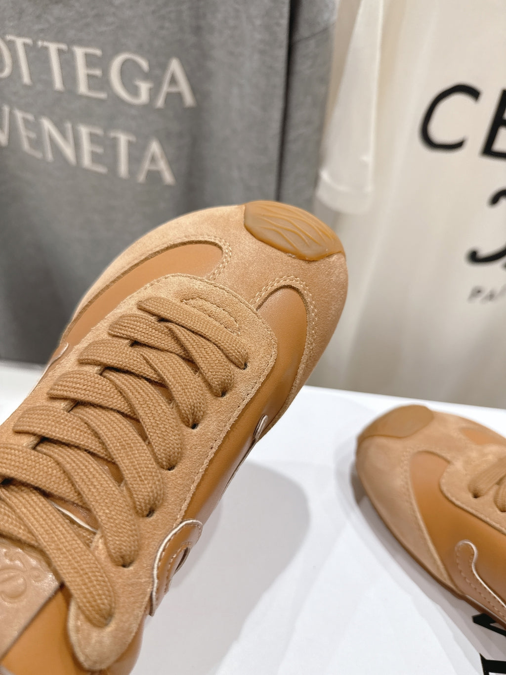 Men's Cinnamon Ballet Runner 2.0 In Soft Leather