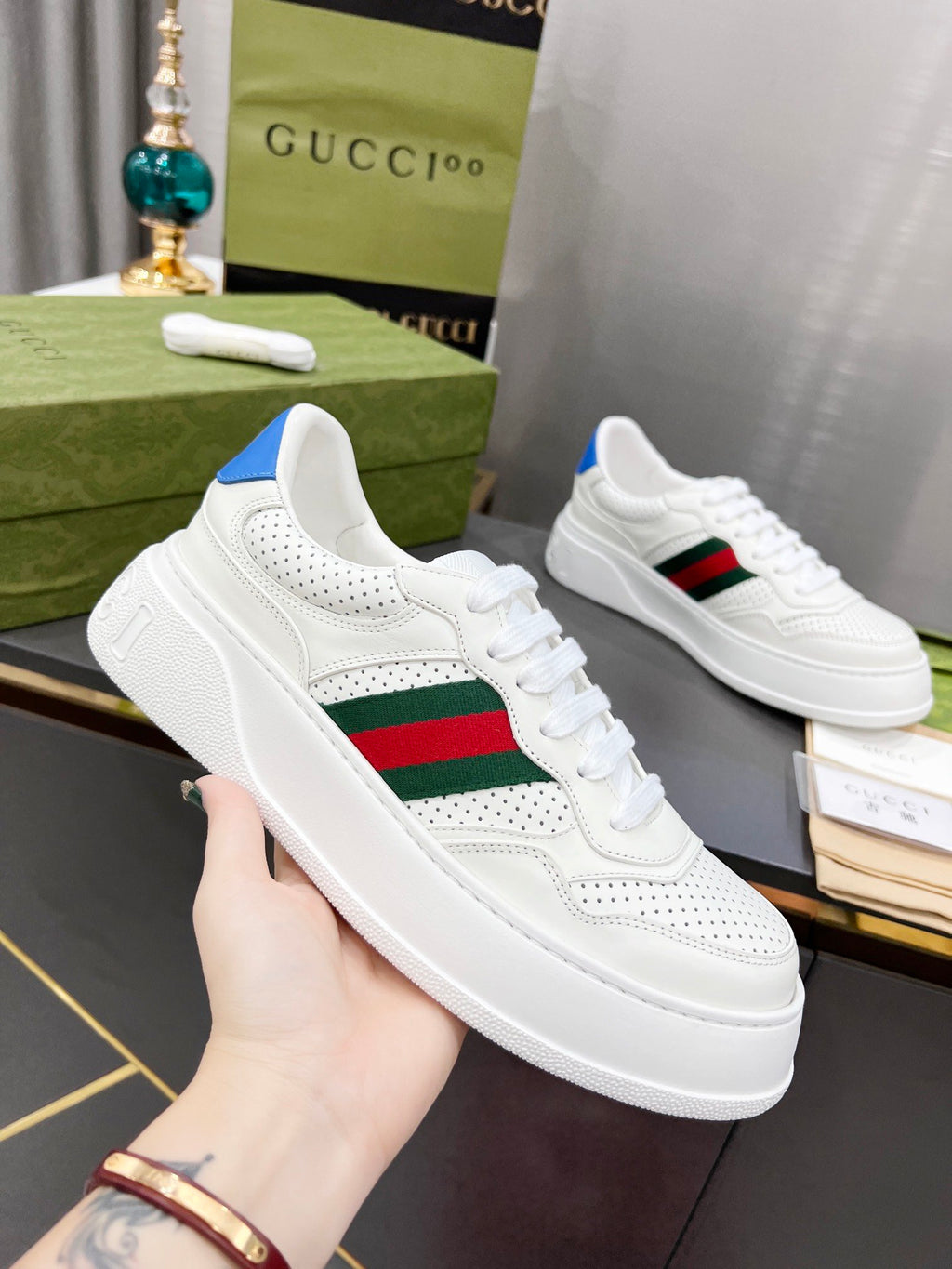 Women's White GW sneaker