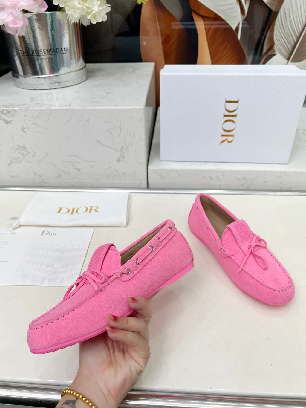 Fluorescent Pink Miss D Street Loafer