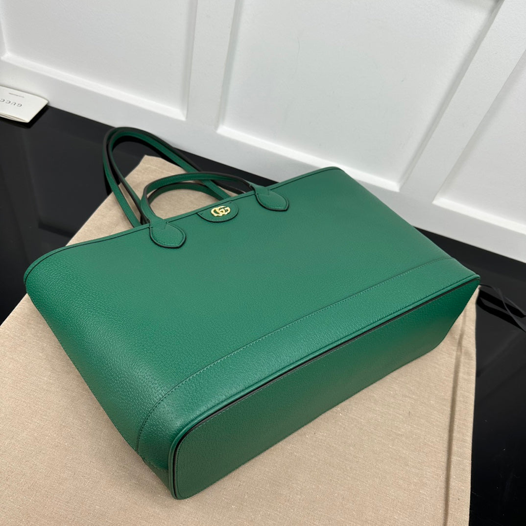 Green GO Medium Tote Bag