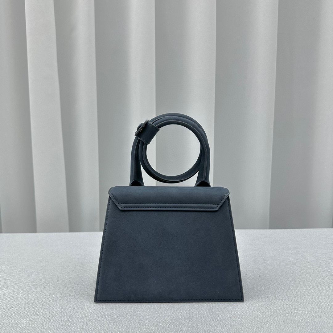 Dark Navy LC Noeud Coiled Handbag