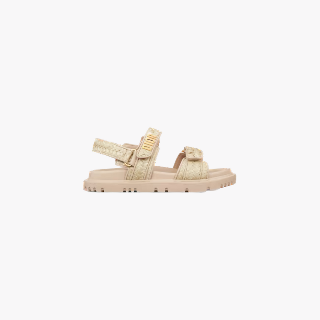 Beige Raffia DA Sandal