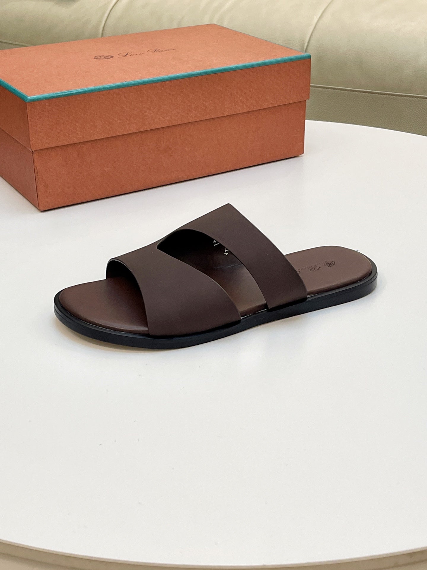 Dark Moka Pilat Plain Walk Sandal
