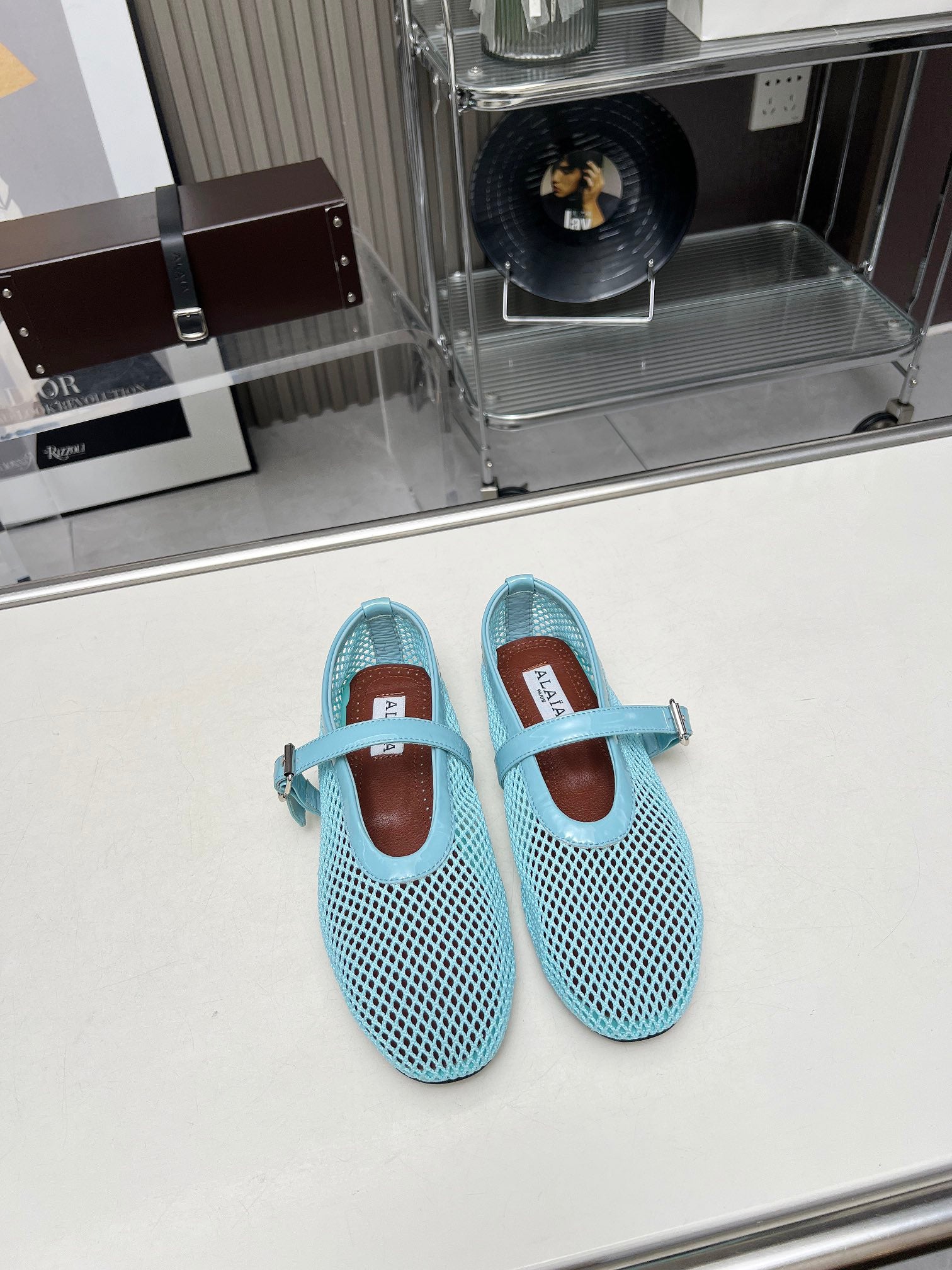 Lagoon Blue AF Ballet Flats