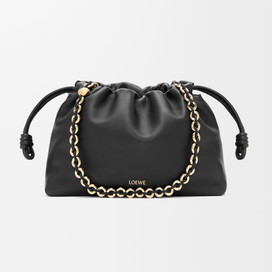 Black Medium Flamenco Purse