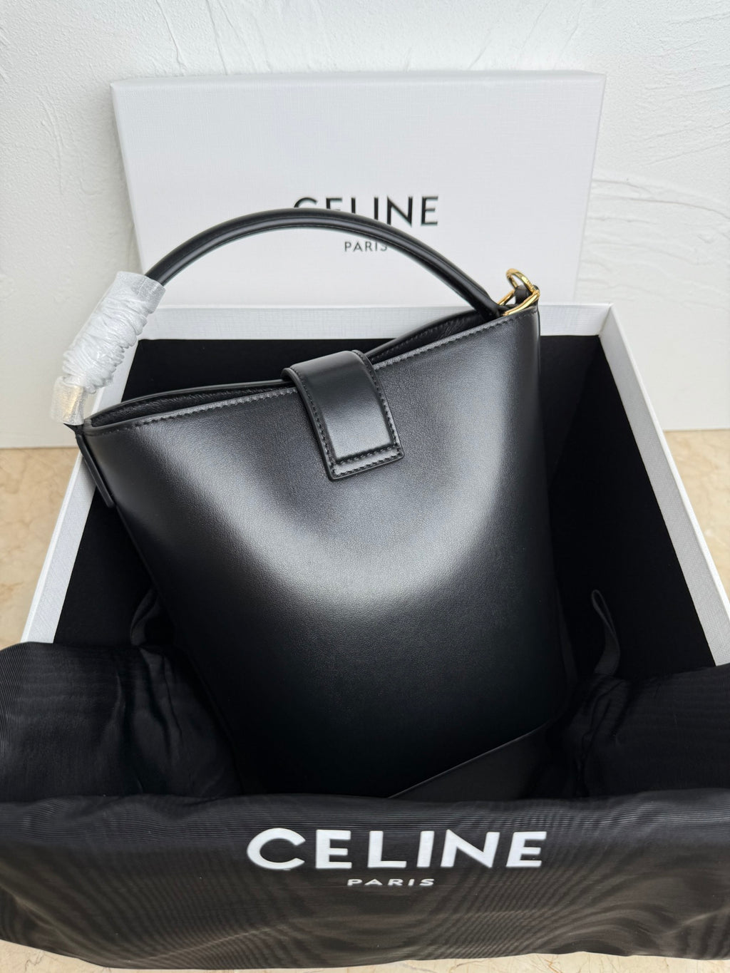 Black Small Louise Bag