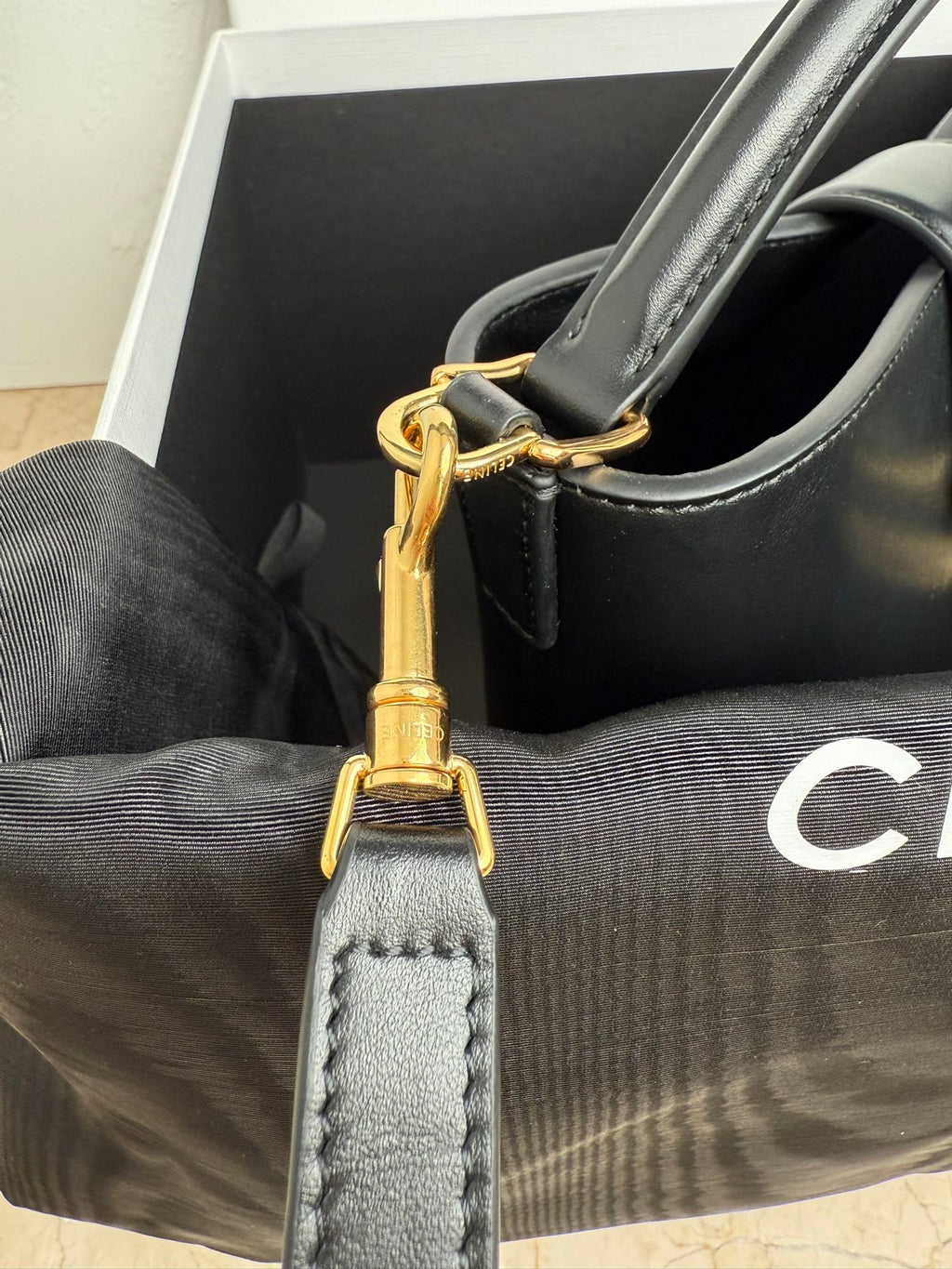 Black Small Louise Bag