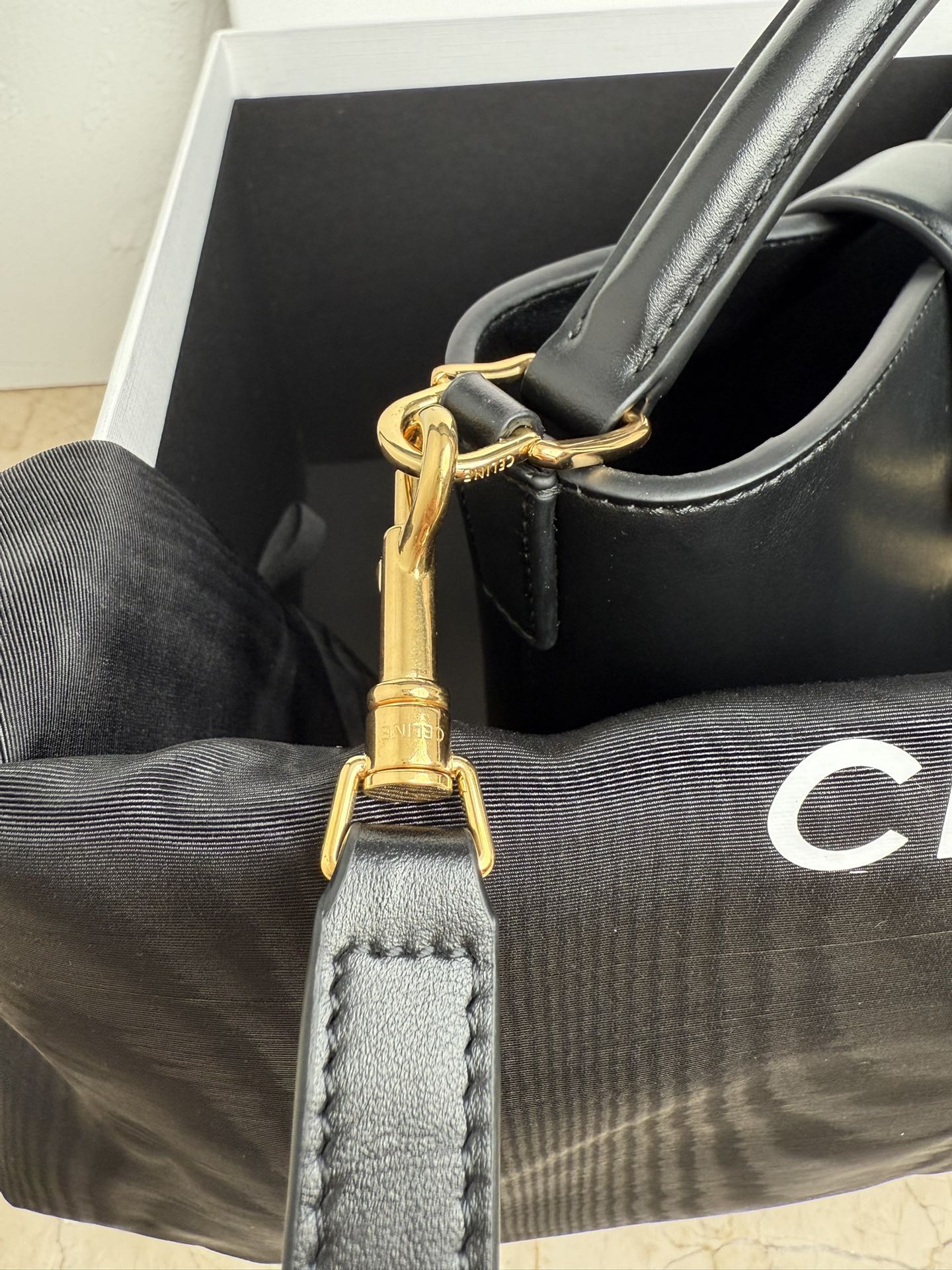 Black Small Louise Bag