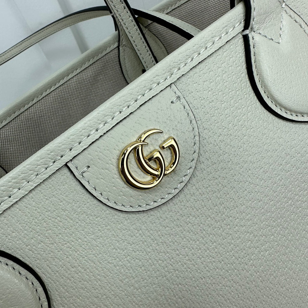 White GO Medium Tote Bag