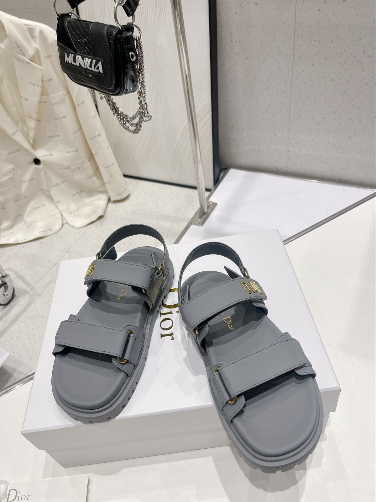 Gray DA sandal