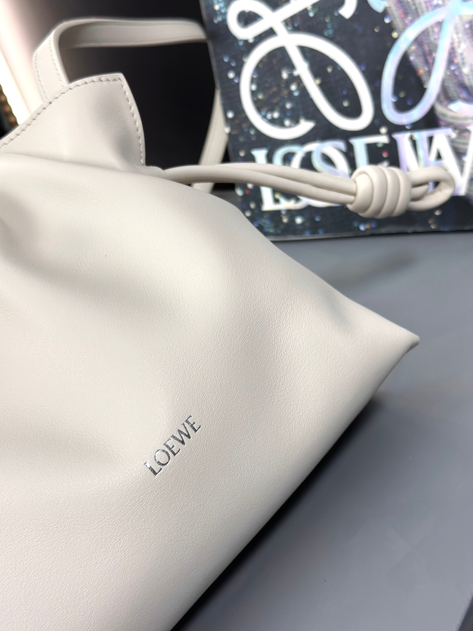 Sea Salt Medium Flamenco Clutch