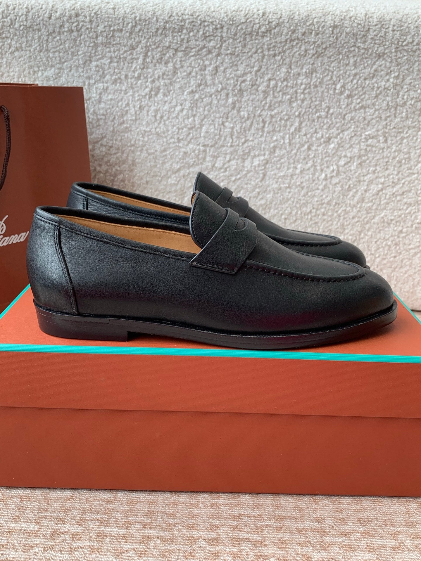 Black Sergio Loafer
