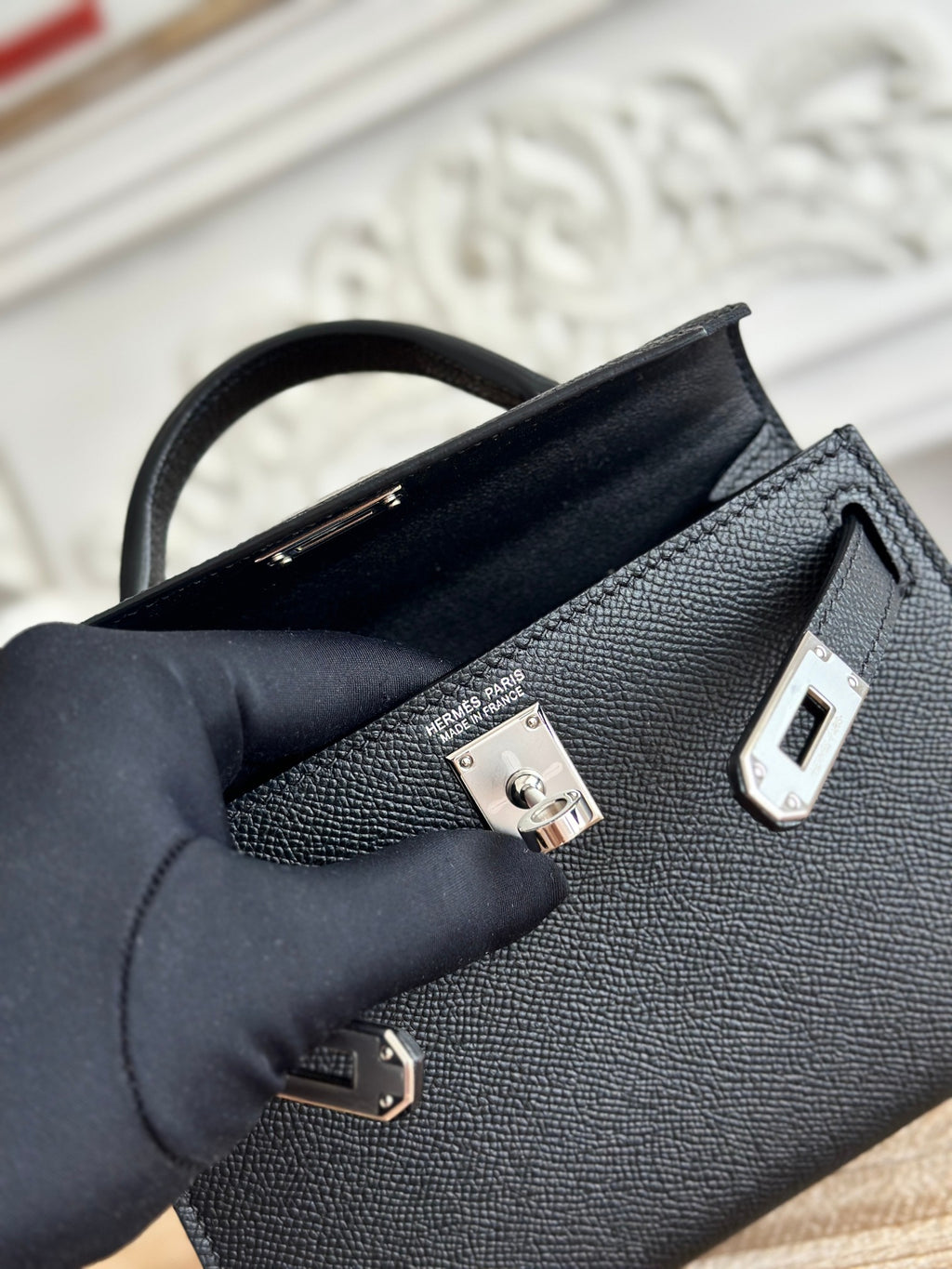 Black Kelly 20 With Palladium Hardware