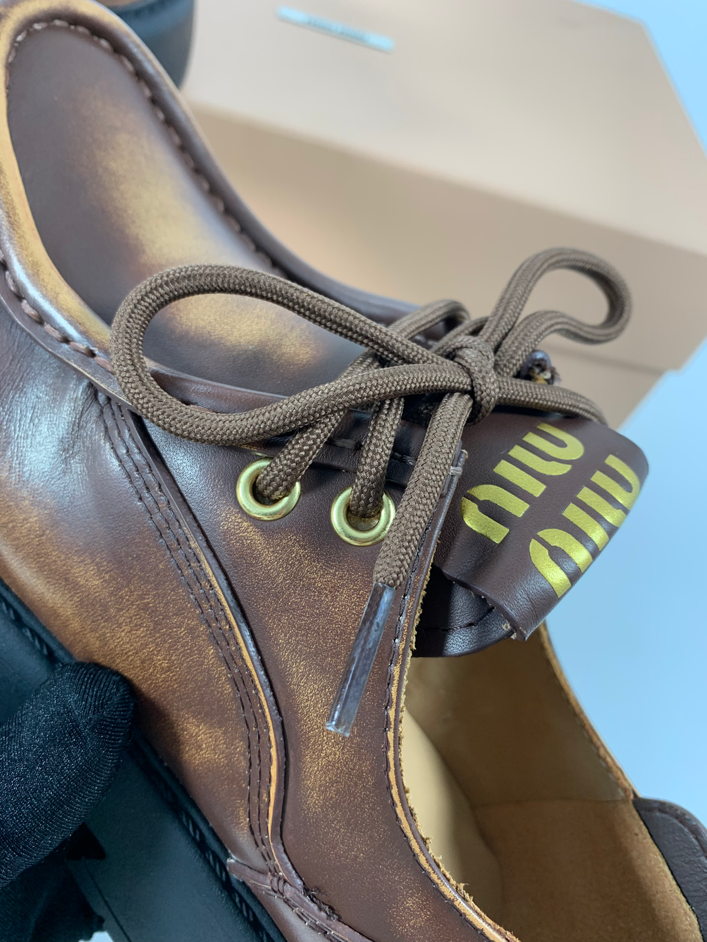 Sienna Laced Leather Shoes