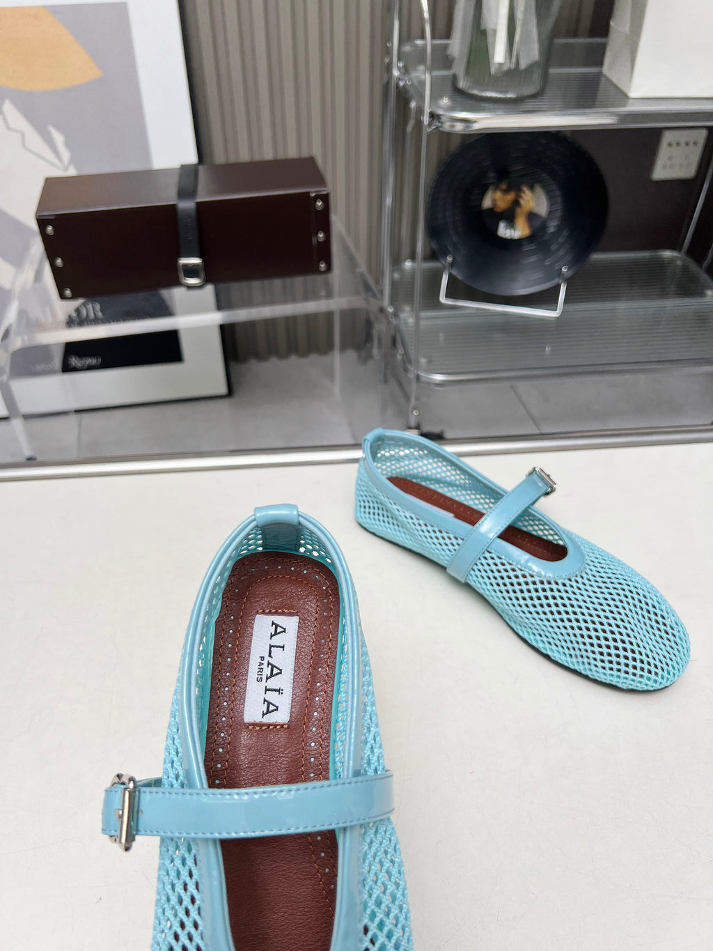 Lagoon Blue AF Ballet Flats