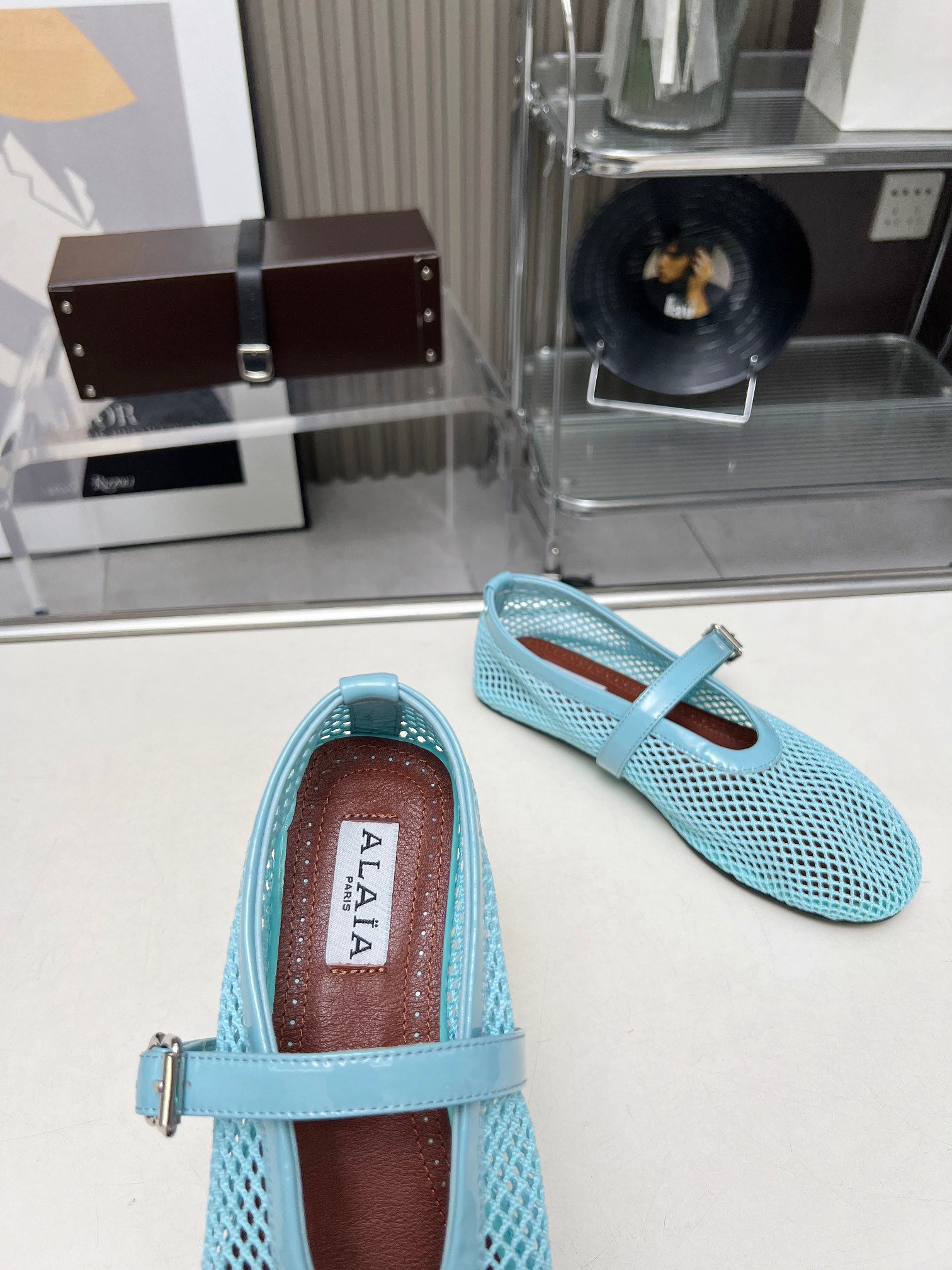 Lagoon Blue AF Ballet Flats