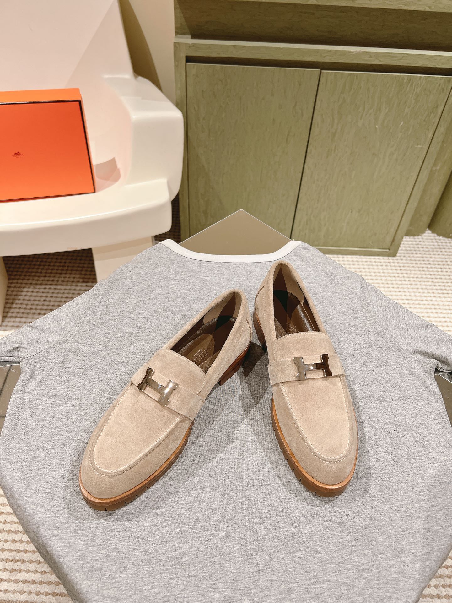Beige Camel Faubourg Loafer