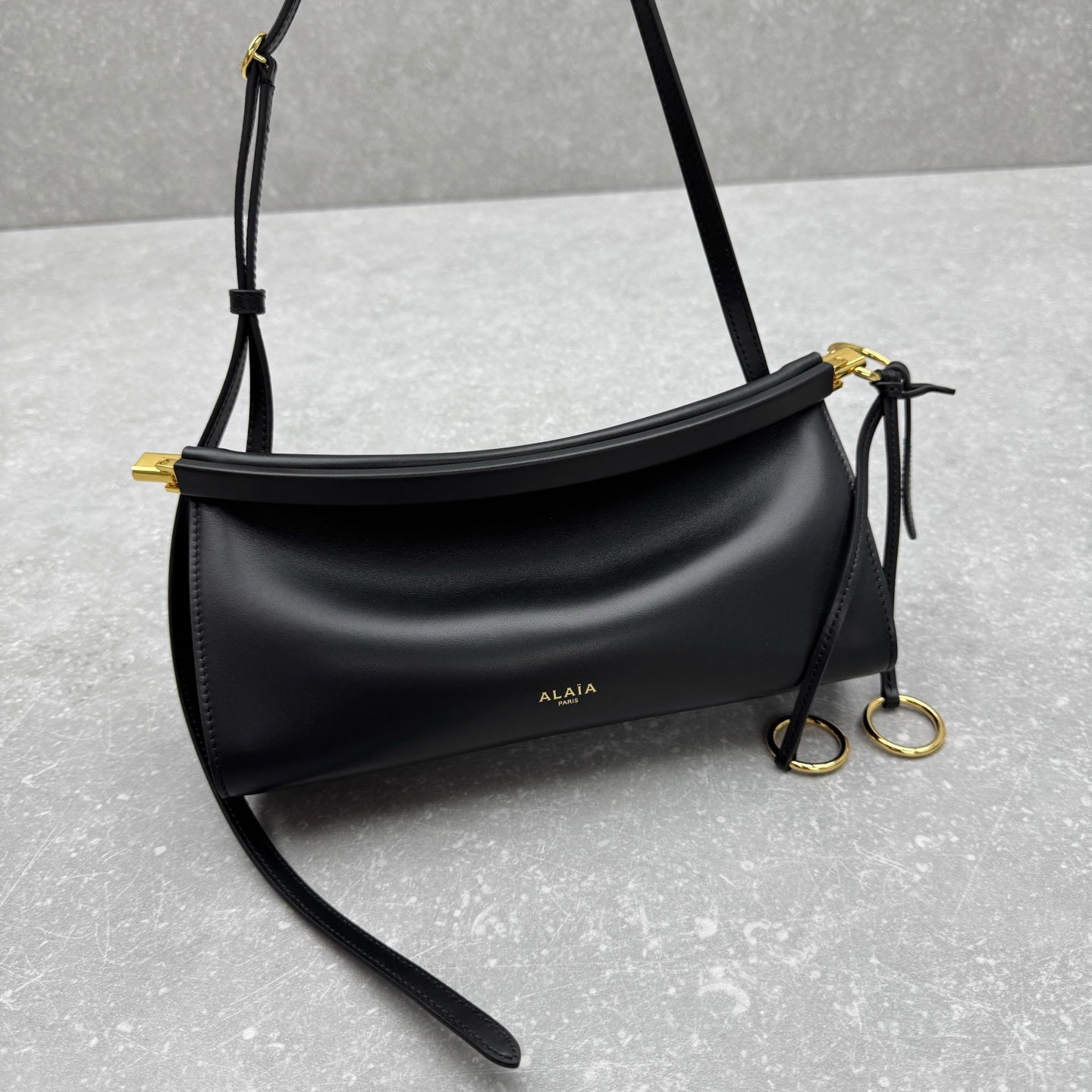 Black Le Click East West Small Bag