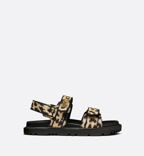 Beige Multicolor Mizza Printed DACT Sandal